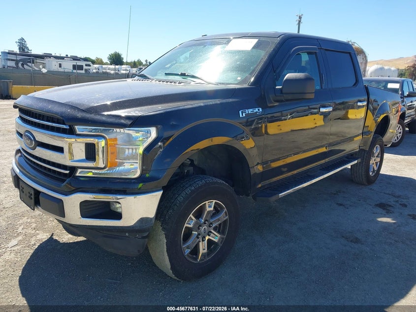 2018 Ford F-150 VIN 1FTEW1CPXJKD72325 IAAI salvage auction — REAR END, Salvage (California), sold $25 on 2026-07-29 (photo 2)