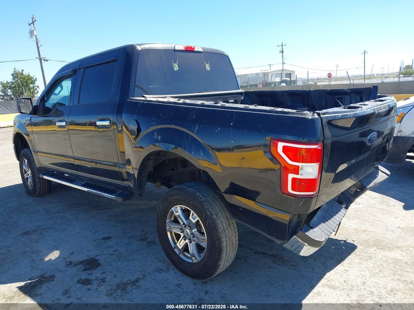 2018 Ford F-150 VIN 1FTEW1CPXJKD72325 IAAI salvage auction — REAR END, Salvage (California), sold $25 on 2026-07-29 (photo 3)