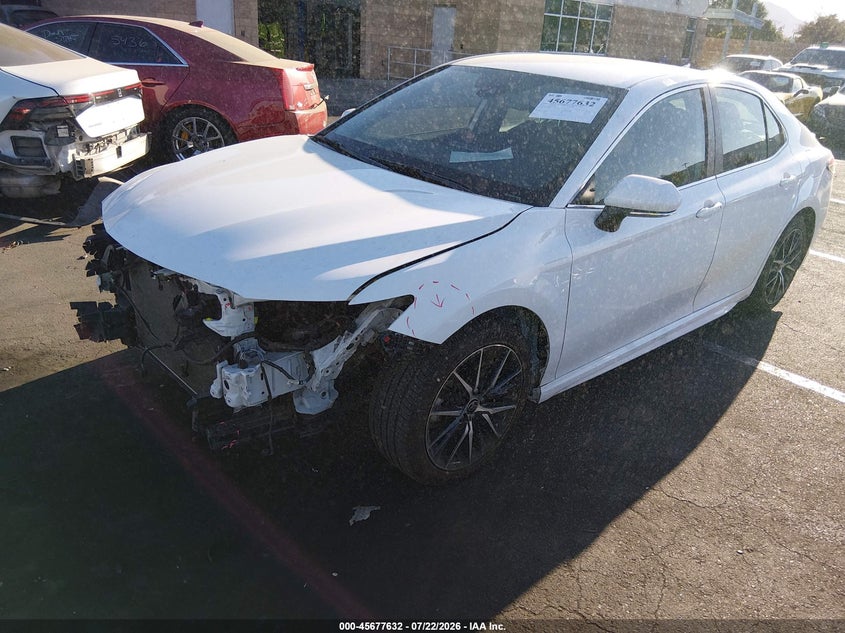 2023 Toyota Camry VIN 4T1T11AK7PU771294 IAAI salvage auction — FRONT END, Salvage Title, sold $9,500 on 2026-08-16 (photo 2)