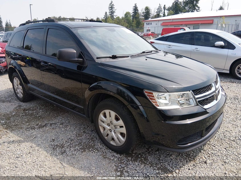2016 Dodge Journey VIN 3C4PDDAG1GT189549 IAAI salvage auction — REAR END, Wait Title, sold $1,700 on 2026-08-10 (photo 1)