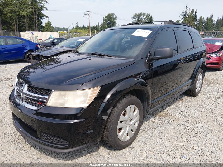 2016 Dodge Journey VIN 3C4PDDAG1GT189549 IAAI salvage auction — REAR END, Wait Title, sold $1,700 on 2026-08-10 (photo 2)