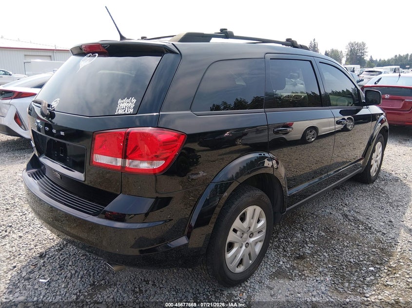 2016 Dodge Journey VIN 3C4PDDAG1GT189549 IAAI salvage auction — REAR END, Wait Title, sold $1,700 on 2026-08-10 (photo 4)