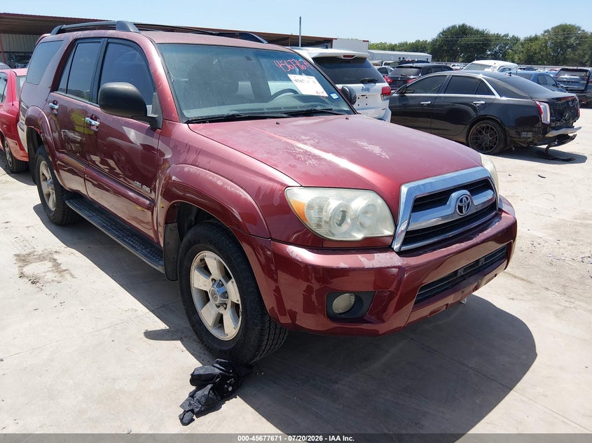 2006 Toyota 4runner VIN JTEBU14R268074859 IAAI salvage auction — NORMAL WEAR, Original (Texas), sold $3,350 on 2026-07-28 (photo 1)