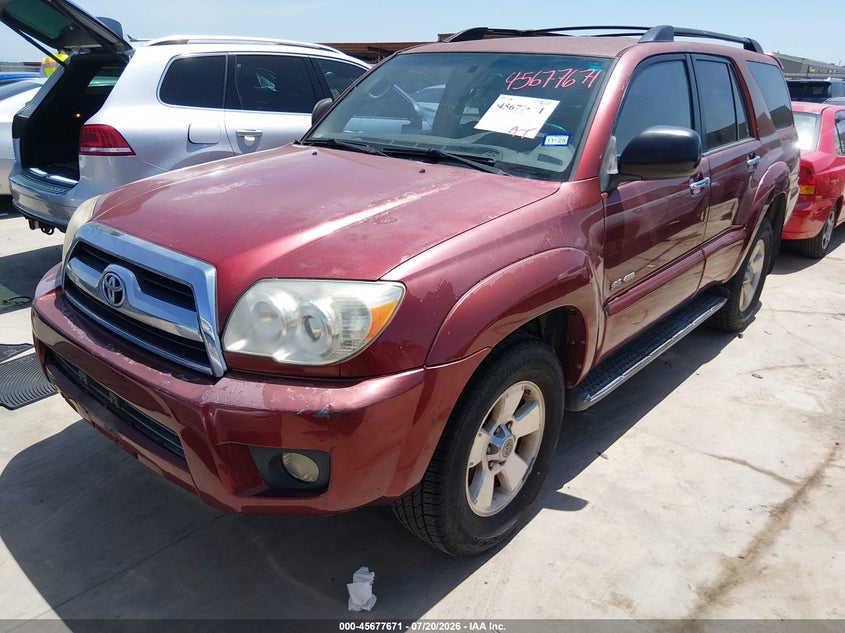 2006 Toyota 4runner VIN JTEBU14R268074859 IAAI salvage auction — NORMAL WEAR, Original (Texas), sold $3,350 on 2026-07-28 (photo 2)
