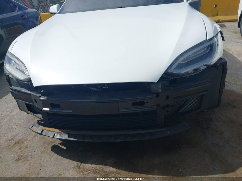 2021 Tesla Model s VIN 5YJSA1E2XMF424704 IAAI salvage auction — FRONT END, Wait Title, sold $20,000 on 2026-09-03 (photo 6)