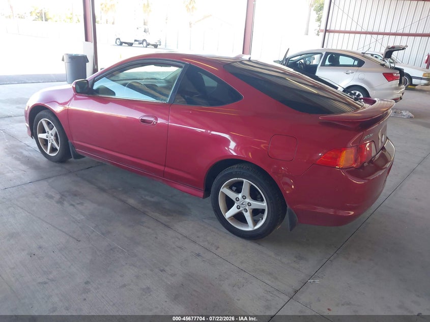 2002 Acura Rsx VIN JH4DC53012C031307 IAAI salvage auction — NORMAL WEAR, Clear - Dealer Only (California), sold $525 on 2026-07-28 (photo 3)