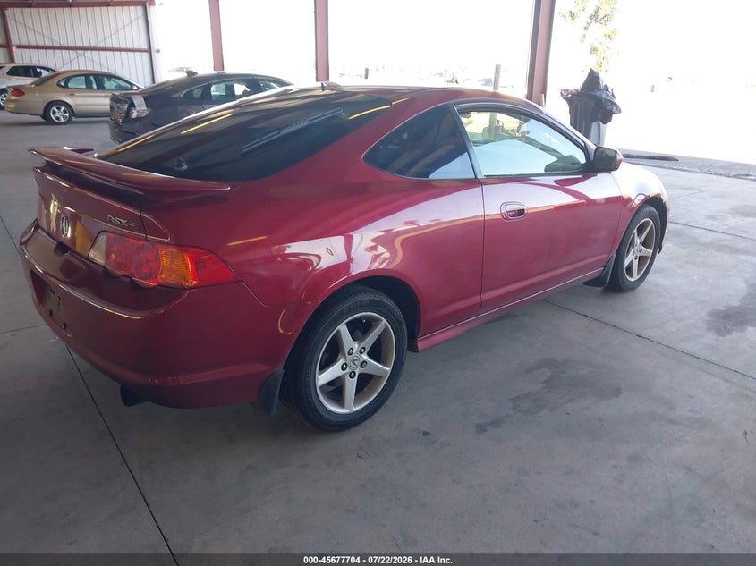 2002 Acura Rsx VIN JH4DC53012C031307 IAAI salvage auction — NORMAL WEAR, Clear - Dealer Only (California), sold $525 on 2026-07-28 (photo 4)