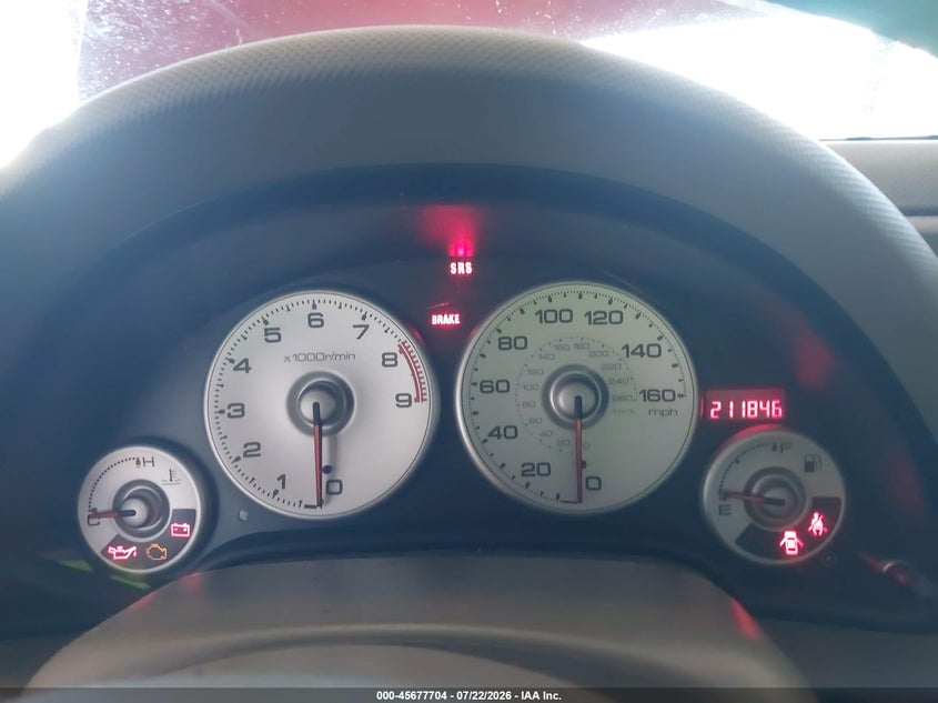 2002 Acura Rsx VIN JH4DC53012C031307 IAAI salvage auction — NORMAL WEAR, Clear - Dealer Only (California), sold $525 on 2026-07-28 (photo 7)