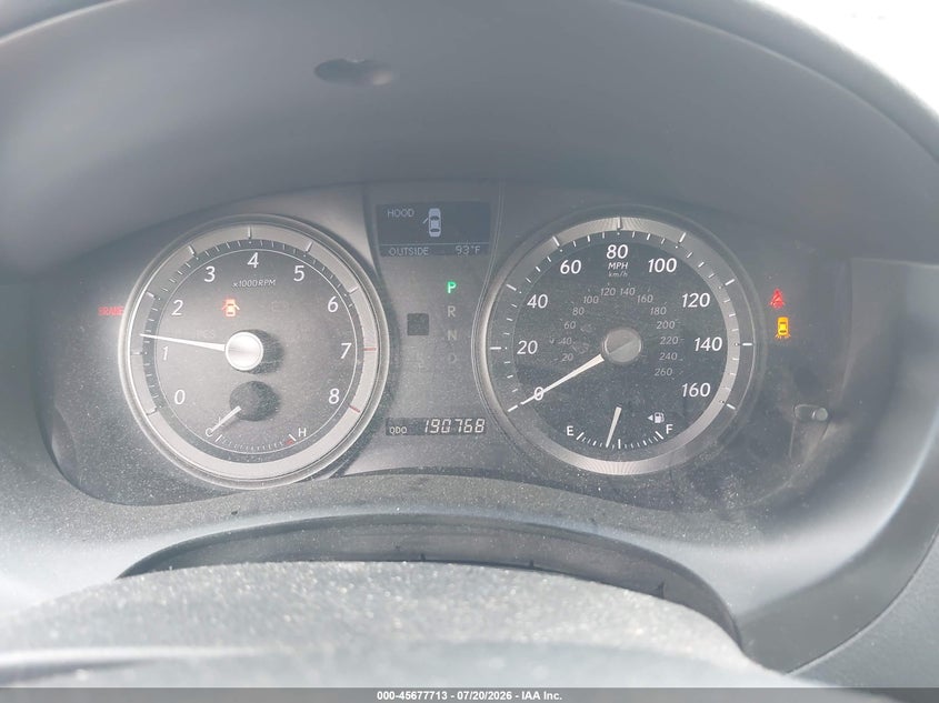 2009 Lexus Es 350 VIN JTHBJ46G392304358 IAAI salvage auction — NORMAL WEAR, Clear - Dealer Only (California), sold $175 on 2026-07-28 (photo 7)