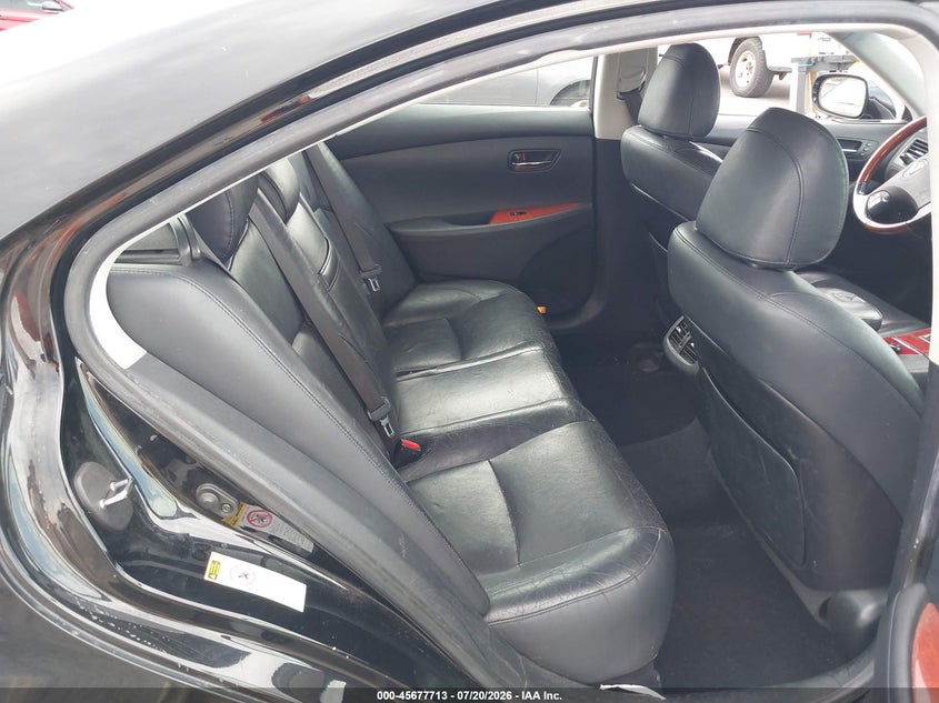 2009 Lexus Es 350 VIN JTHBJ46G392304358 IAAI salvage auction — NORMAL WEAR, Clear - Dealer Only (California), sold $175 on 2026-07-28 (photo 8)