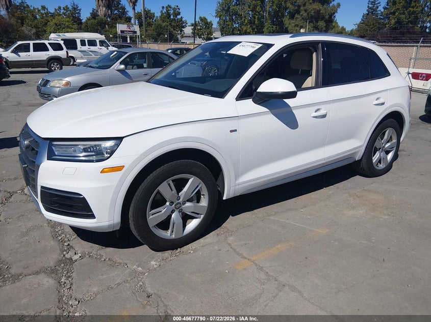2018 Audi Q5 VIN WA1ANAFY1J2006446 IAAI salvage auction — NORMAL WEAR, Clear - Dealer Only (California), sold $1,050 on 2026-07-29 (photo 2)