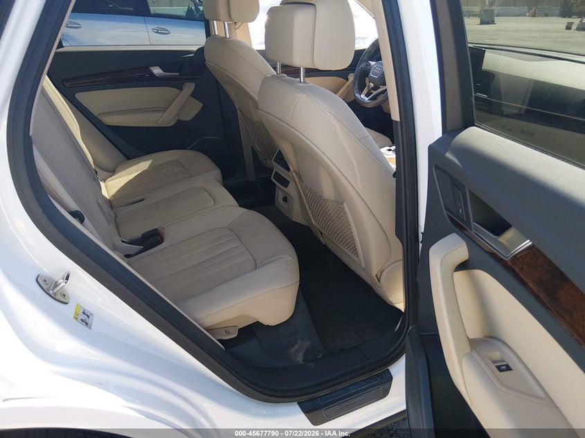 2018 Audi Q5 VIN WA1ANAFY1J2006446 IAAI salvage auction — NORMAL WEAR, Clear - Dealer Only (California), sold $1,050 on 2026-07-29 (photo 8)