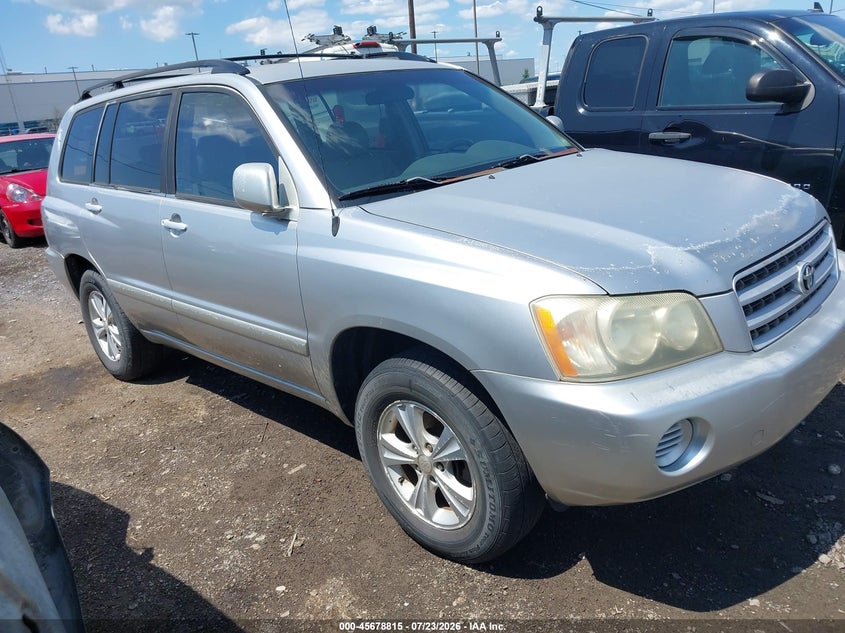 2001 Toyota Highlander VIN JTEGF21A710005273 IAAI salvage auction — NORMAL WEAR, Clear (Florida), sold $775 on 2026-08-01 (photo 1)
