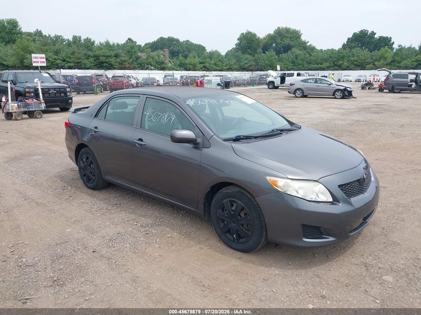 2009 Toyota Corolla VIN JTDBL40E89J038246 IAAI salvage auction — NORMAL WEAR, Clear (Indiana), sold $1,550 on 2026-07-28 (photo 1)