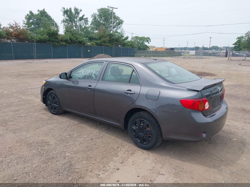 2009 Toyota Corolla VIN JTDBL40E89J038246 IAAI salvage auction — NORMAL WEAR, Clear (Indiana), sold $1,550 on 2026-07-28 (photo 3)
