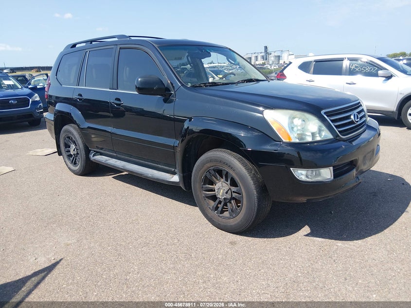 2004 Lexus Gx 470 VIN JTJBT20X840058174 IAAI salvage auction — LEFT REAR, Clear (Minnesota), sold $525 on 2026-07-29 (photo 1)