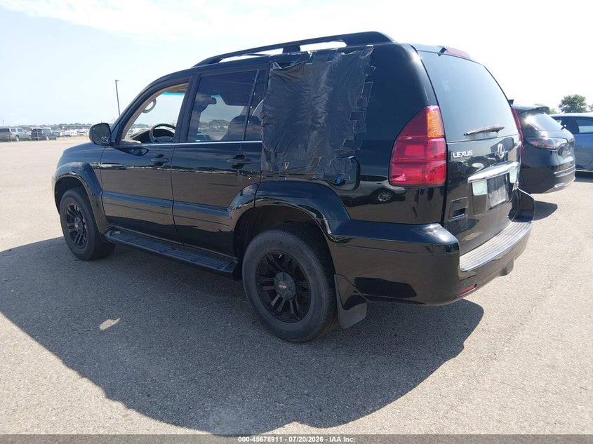 2004 Lexus Gx 470 VIN JTJBT20X840058174 IAAI salvage auction — LEFT REAR, Clear (Minnesota), sold $525 on 2026-07-29 (photo 3)