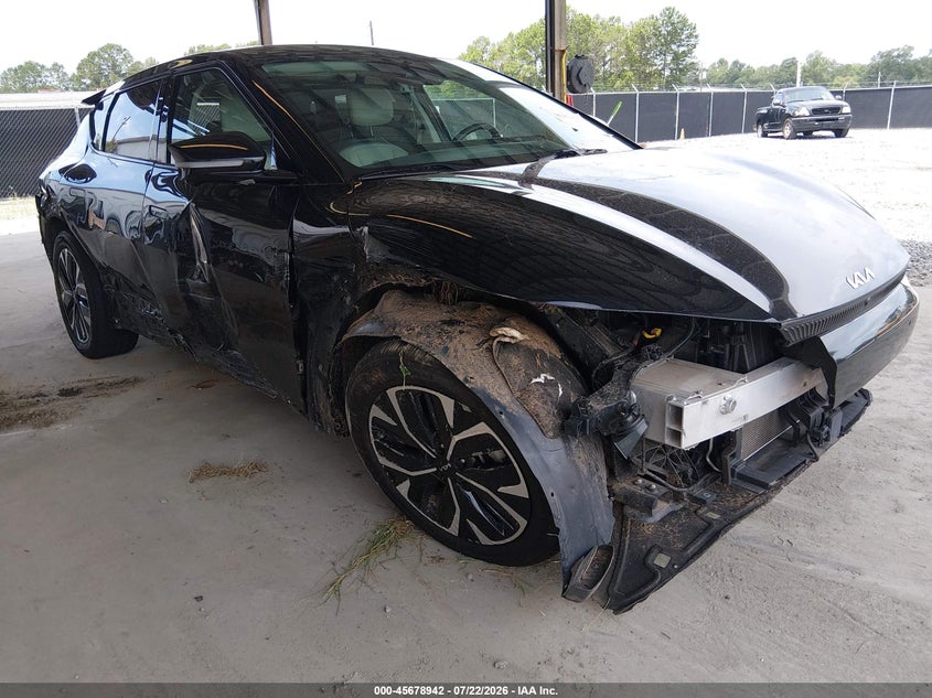 2022 Kia Ev6 VIN KNDC3DLC8N5068591 IAAI salvage auction — SIDE, Salvage (Georgia), sold $5,400 on 2026-08-23 (photo 1)