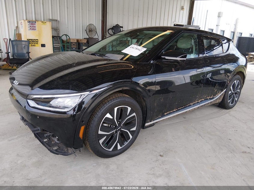 2022 Kia Ev6 VIN KNDC3DLC8N5068591 IAAI salvage auction — SIDE, Salvage (Georgia), sold $5,400 on 2026-08-23 (photo 2)