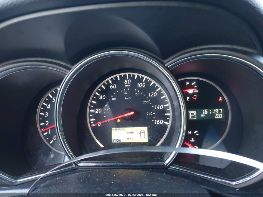 2013 Nissan Murano VIN JN8AZ1MW1DW316495 IAAI salvage auction — NORMAL WEAR, Clear (Michigan), sold $475 on 2026-07-27 (photo 7)