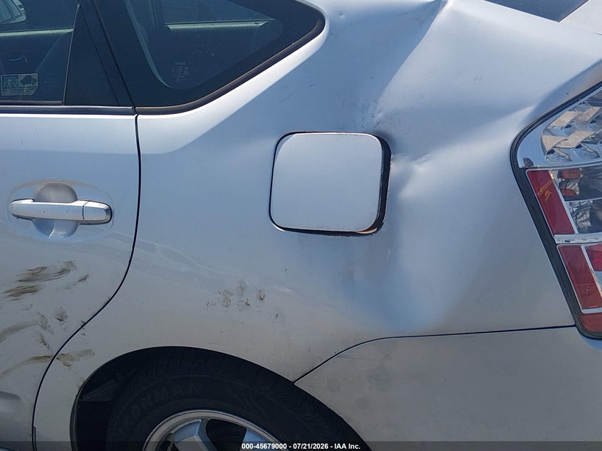 2008 Toyota Prius VIN JTDKB20U987812630 IAAI salvage auction — NORMAL WEAR, Clear (Louisiana), sold $225 on 2026-07-29 (photo 6)