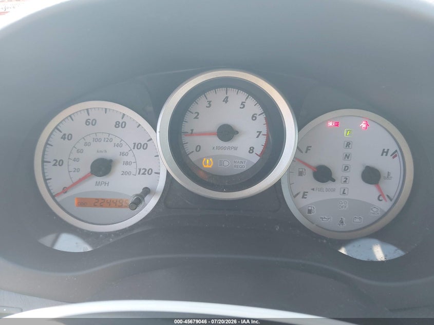 2005 Toyota Rav4 VIN JTEHD20V756034872 IAAI salvage auction — FRONT & REAR, Clear (New Jersey), sold $875 on 2026-07-30 (photo 7)