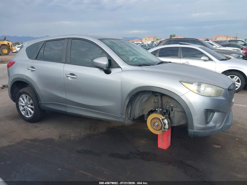 2014 Mazda Cx-5 VIN JM3KE2BE1E0428172 IAAI salvage auction — RIGHT FRONT, Salvage (Arizona), sold $2,150 on 2026-08-01 (photo 6)