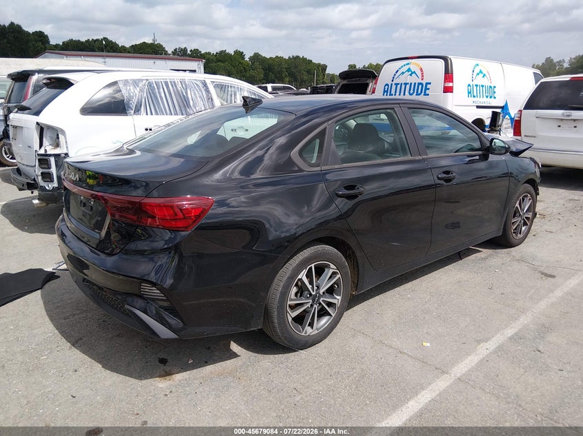 2023 Kia Forte VIN 3KPF24ADXPE579061 IAAI salvage auction — FRONT END, Salvage (North Carolina), sold $2,450 on 2026-08-03 (photo 4)