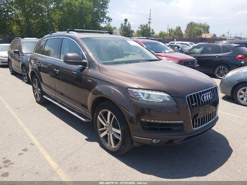 2015 Audi Q7 VIN WA1LGAFE6FD025028 IAAI salvage auction — NORMAL WEAR, Clear (Colorado), sold $50 on 2026-07-28 (photo 1)