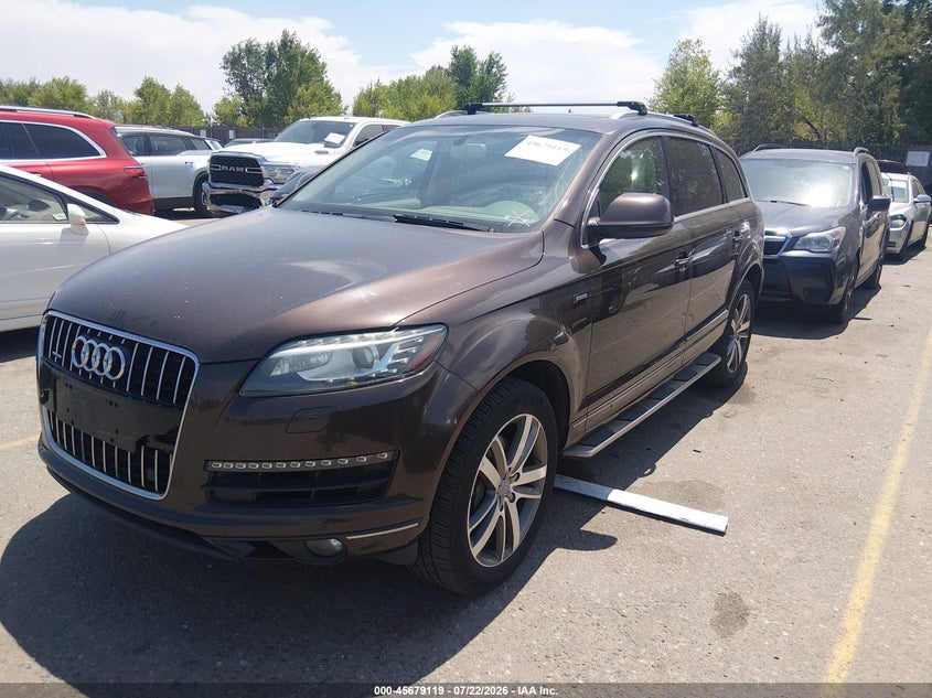 2015 Audi Q7 VIN WA1LGAFE6FD025028 IAAI salvage auction — NORMAL WEAR, Clear (Colorado), sold $50 on 2026-07-28 (photo 2)