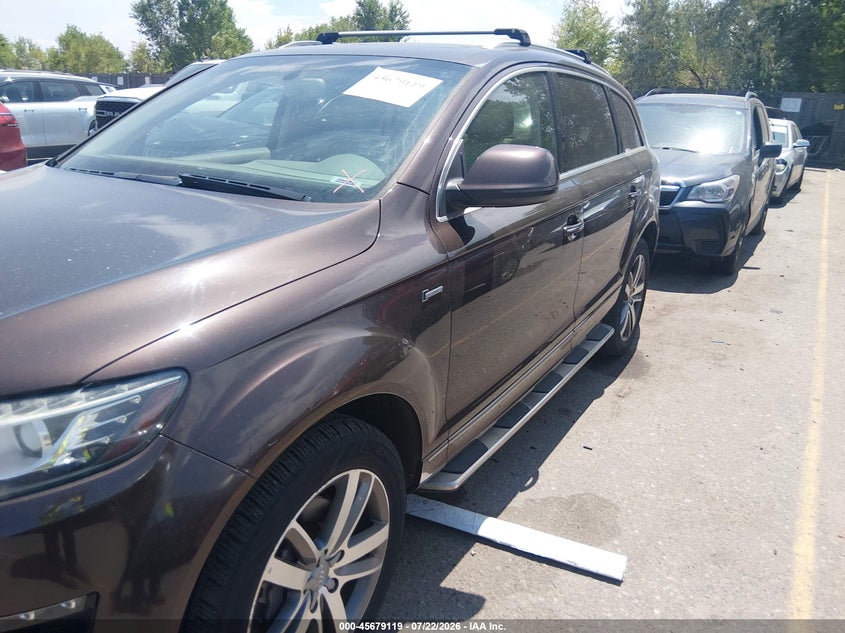 2015 Audi Q7 VIN WA1LGAFE6FD025028 IAAI salvage auction — NORMAL WEAR, Clear (Colorado), sold $50 on 2026-07-28 (photo 6)