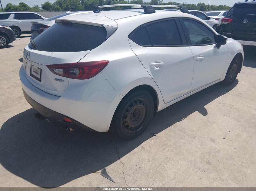 2016 Mazda 3 VIN JM1BM1J71G1315456 IAAI salvage auction — NORMAL WEAR, Original (Texas), sold $975 on 2026-07-24 (photo 4)