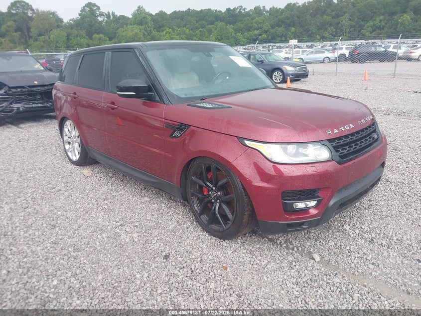 2015 Land rover Range rover sport VIN SALWR2TF1FA606060 IAAI salvage auction — NORMAL WEAR, Clear (Alabama), sold $25 on 2026-07-30 (photo 1)