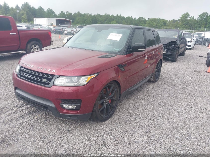 2015 Land rover Range rover sport VIN SALWR2TF1FA606060 IAAI salvage auction — NORMAL WEAR, Clear (Alabama), sold $25 on 2026-07-30 (photo 2)