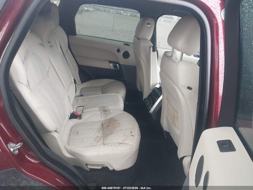 2015 Land rover Range rover sport VIN SALWR2TF1FA606060 IAAI salvage auction — NORMAL WEAR, Clear (Alabama), sold $25 on 2026-07-30 (photo 8)