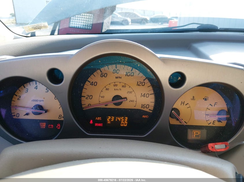 2004 Nissan Murano VIN JN8AZ08W64W329294 IAAI salvage auction — NORMAL WEAR, Clear (Arkansas), sold $25 on 2026-07-30 (photo 7)