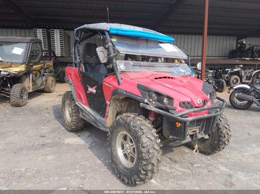 2012 Can-am/ brp Commander VIN 3JBKKHP17CJ000261 IAAI salvage auction — MECHANICAL, Wait Title, sold $1,050 on 2026-10-07 (photo 1)