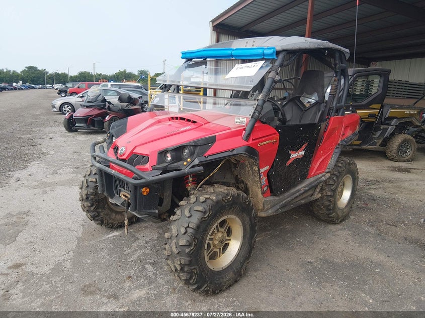 2012 Can-am/ brp Commander VIN 3JBKKHP17CJ000261 IAAI salvage auction — MECHANICAL, Wait Title, sold $1,050 on 2026-10-07 (photo 2)