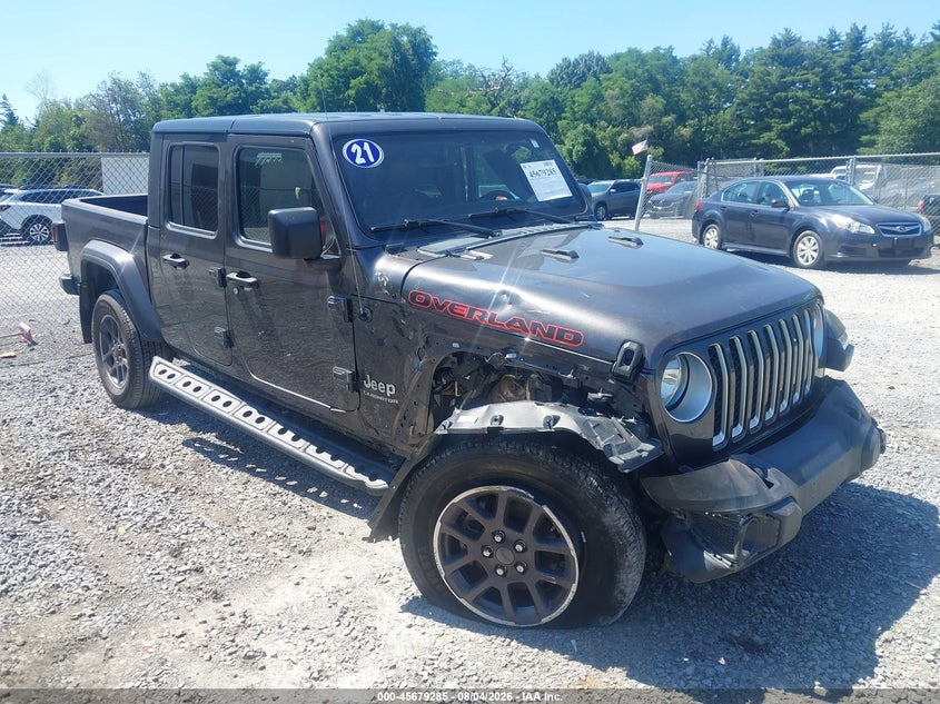 2021 Jeep Gladiator VIN 1C6HJTFGXML548508 — IAAI salvage auction photo