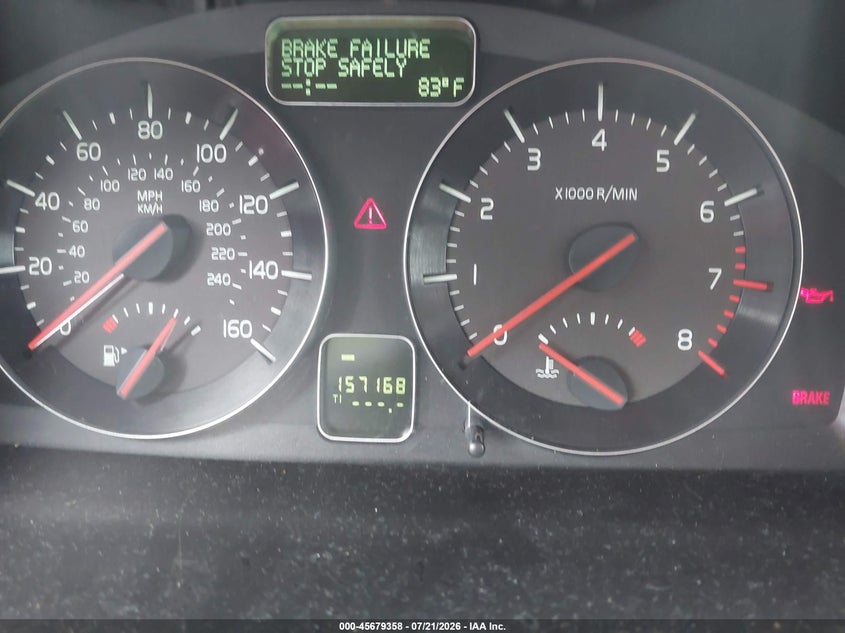 2011 Volvo S40 VIN YV1672MS4B2536352 IAAI salvage auction — RIGHT SIDE, Salvage (Idaho), sold $200 on 2026-08-10 (photo 7)