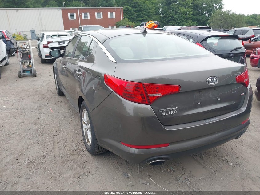 2012 Kia Optima VIN 5XXGM4A75CG085443 IAAI salvage auction — FRONT END, Clear (Massachusetts), sold $125 on 2026-07-28 (photo 3)