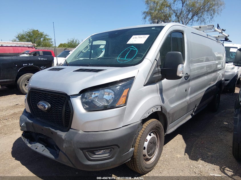 2023 Ford Transit 150 VIN 1FTYE1Y82PKB28193 IAAI salvage auction — REAR END, Clear (Arizona), sold $7,800 on 2026-08-18 (photo 2)