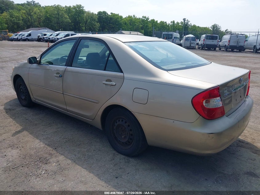 2002 Toyota Camry VIN JTDBE32K720049743 IAAI salvage auction — NORMAL WEAR, Clear (Virginia), sold $25 on 2026-07-28 (photo 3)