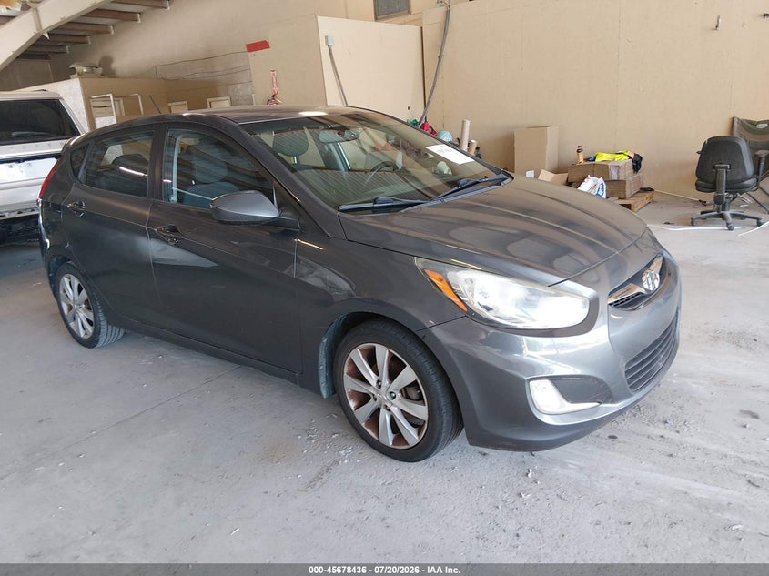 2012 Hyundai Accent VIN KMHCU5AE6CU041914 IAAI salvage auction — NORMAL WEAR, Clear (Tennessee), sold $25 on 2026-07-29 (photo 1)