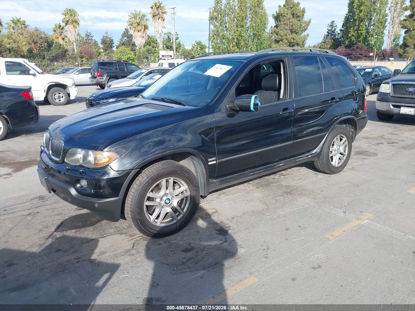 2005 BMW X5 VIN 5UXFA13565LY15456 IAAI salvage auction — NORMAL WEAR, Clear - Dealer Only (California), sold $25 on 2026-07-29 (photo 2)