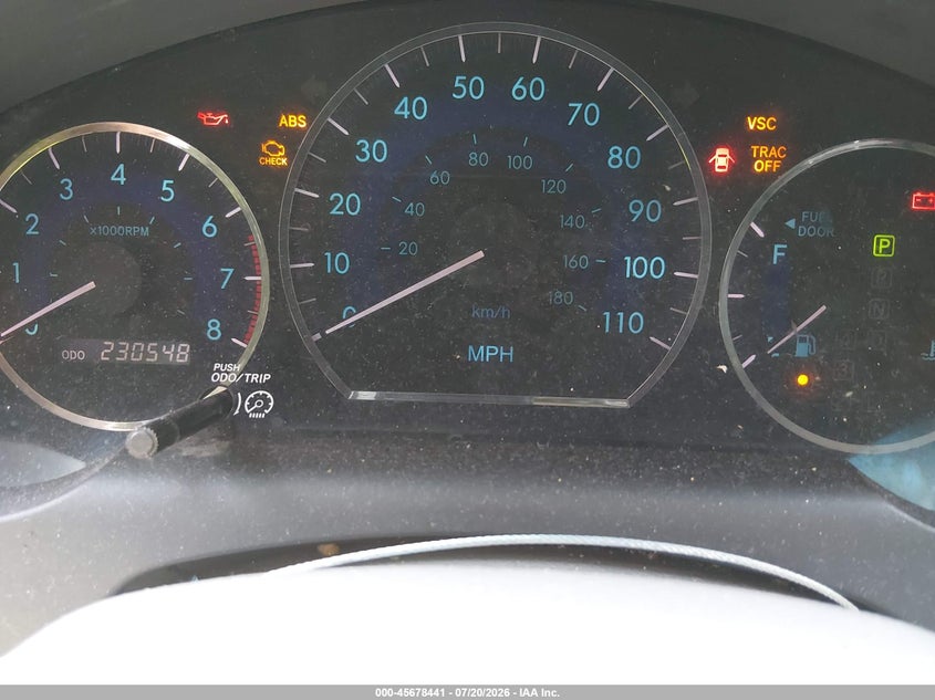 2008 Toyota Sienna VIN 5TDZK23C58S209214 IAAI salvage auction — NORMAL WEAR, Clear (Indiana), sold $725 on 2026-07-22 (photo 7)