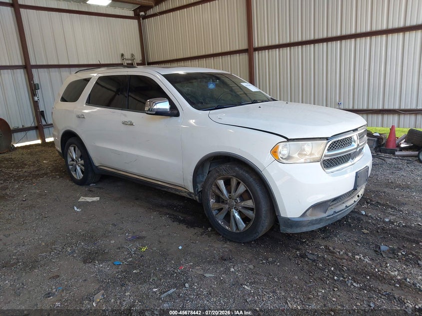 2011 Dodge Durango VIN 1D4RD4GG2BC598490 IAAI salvage auction — BIO HAZARD, Clear (Georgia), sold $275 on 2026-07-31 (photo 1)