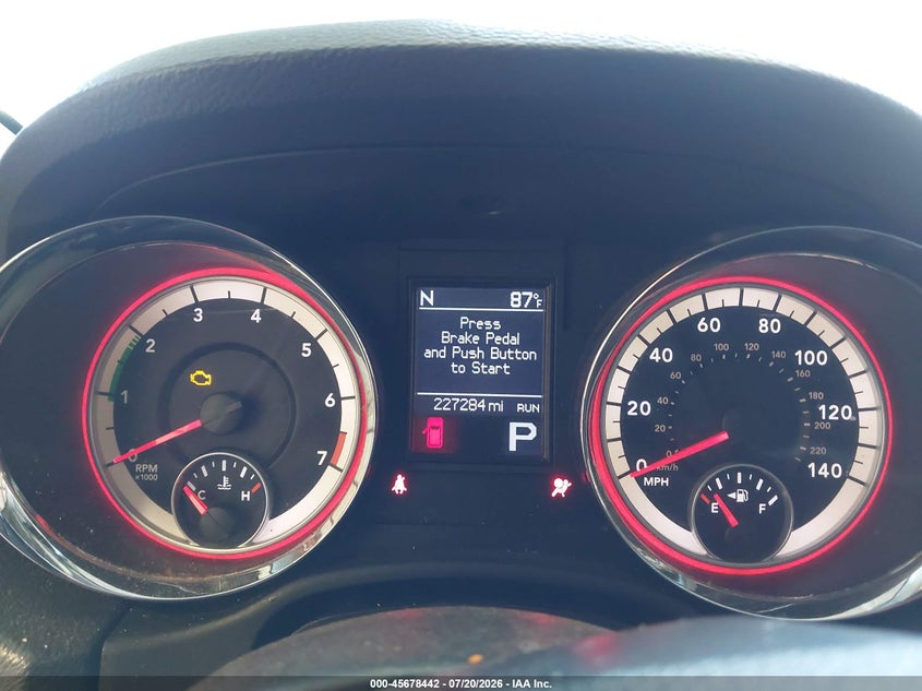 2011 Dodge Durango VIN 1D4RD4GG2BC598490 IAAI salvage auction — BIO HAZARD, Clear (Georgia), sold $275 on 2026-07-31 (photo 7)