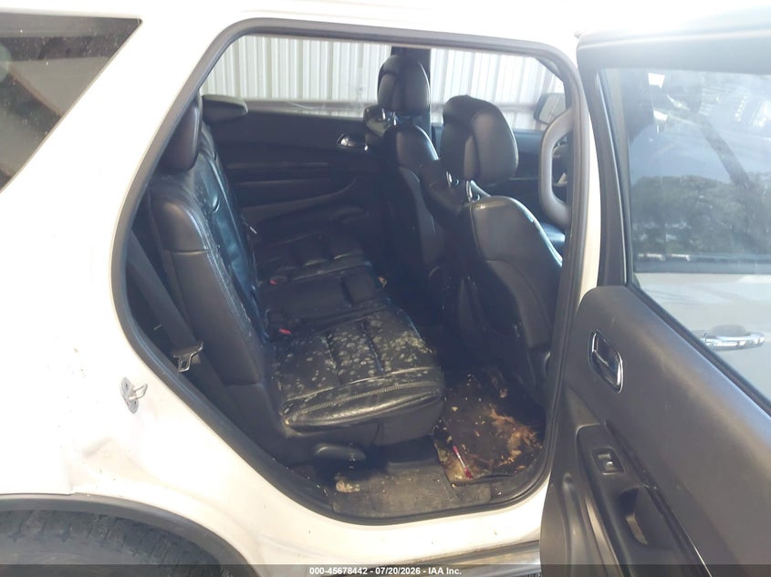 2011 Dodge Durango VIN 1D4RD4GG2BC598490 IAAI salvage auction — BIO HAZARD, Clear (Georgia), sold $275 on 2026-07-31 (photo 8)