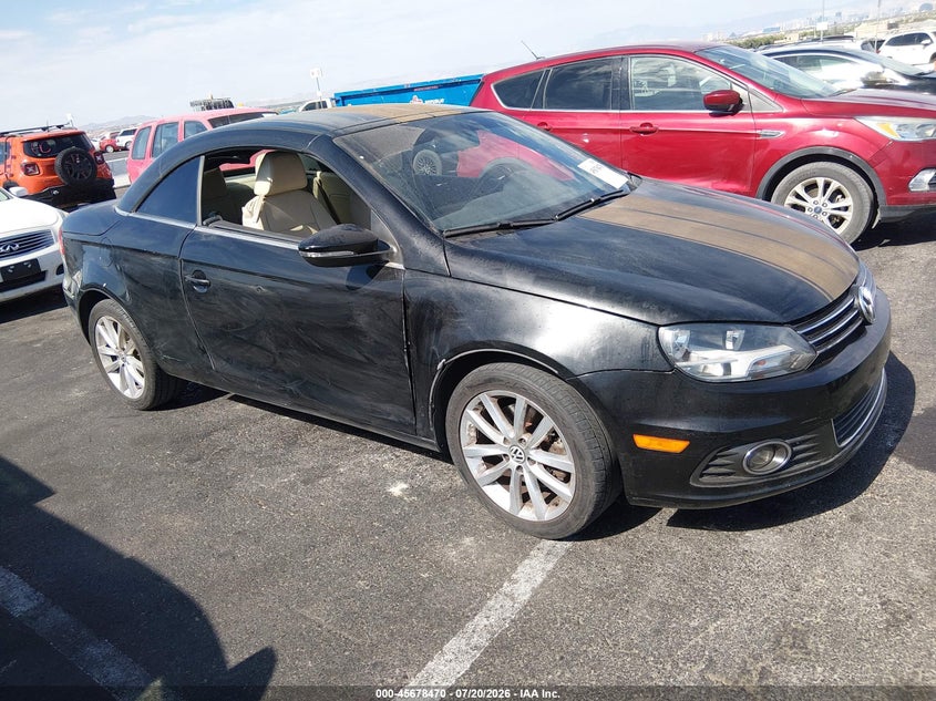 2012 Volkswagen Eos VIN WVWBW7AH8CV020346 IAAI salvage auction — NORMAL WEAR, Clear (Nevada), sold $125 on 2026-08-14 (photo 1)